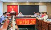 Phó Chủ tịch UBND tỉnh Nguyễn Quỳnh Thiện chủ trì hội nghị tại điểm cầu tỉnh Vĩnh Long