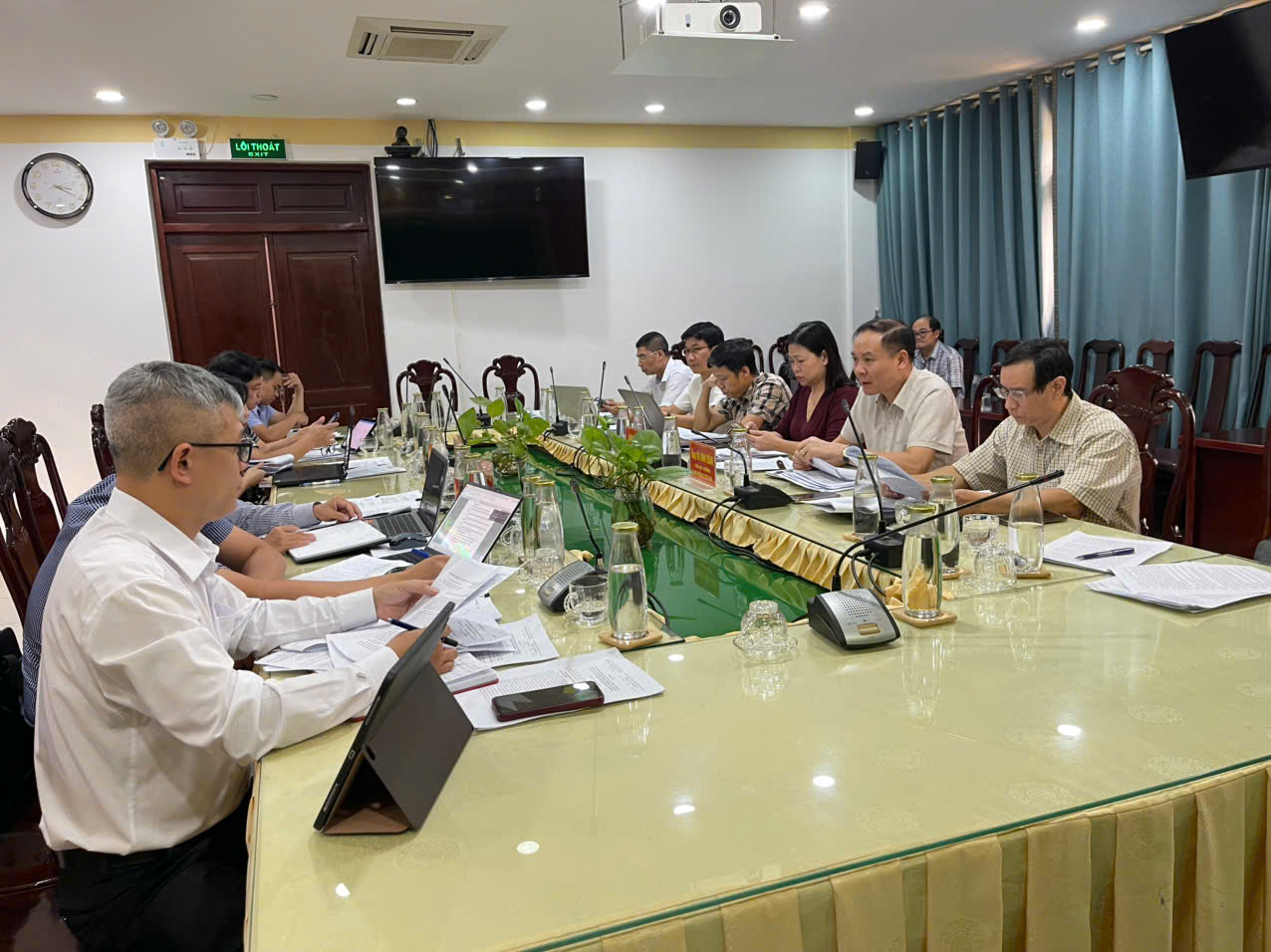 Đoàn công tác của Cục Quản lý Đất đai làm việc với Sở Nông nghiệp và Môi trường tỉnh Đắk Lắk